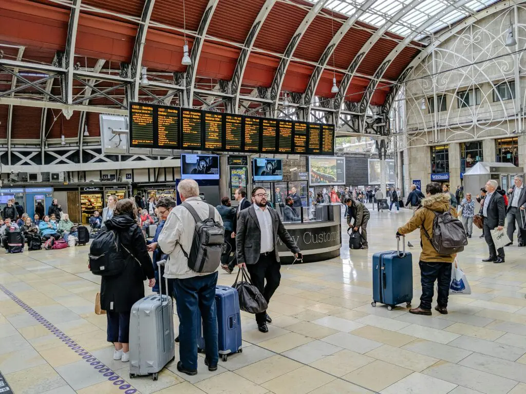 Traveling through terminal